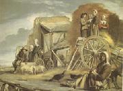 Louis Le Nain, The Cart or the Return from Haymaking (mk05)